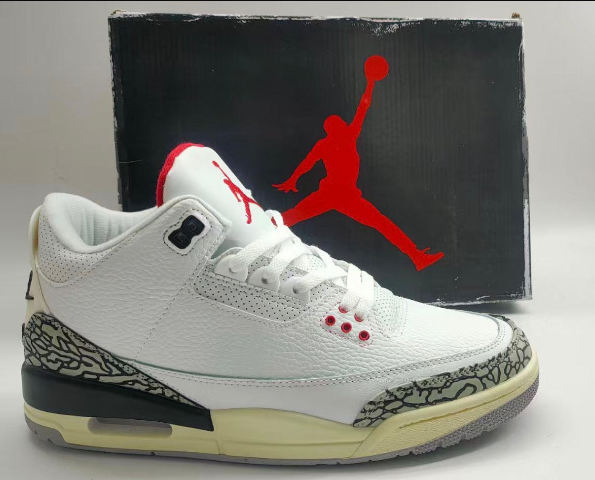 Jordan 3 (White Cement)