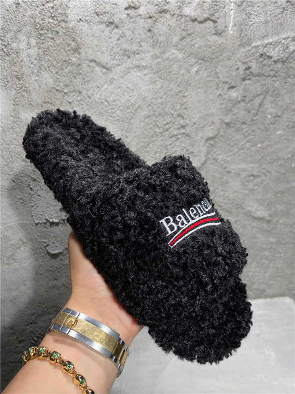 Balenciaga Slides (Black)